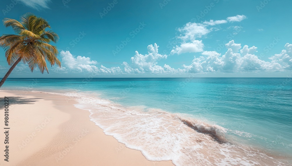 Obraz premium Tropical Paradise Beach