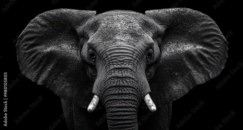 Fototapeta premium Portrait of an Elephant
