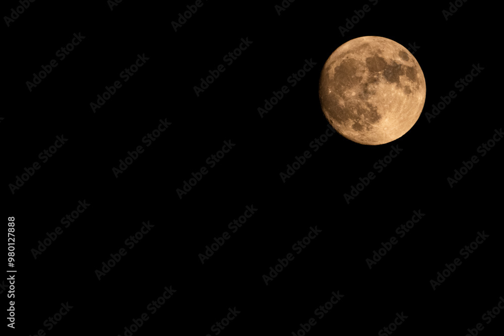 Full moon in the night over Abilene Texas Sep 16, 2024 - 3 Full moon in the night over Abilene Texas Sep 16, 2024 - 3