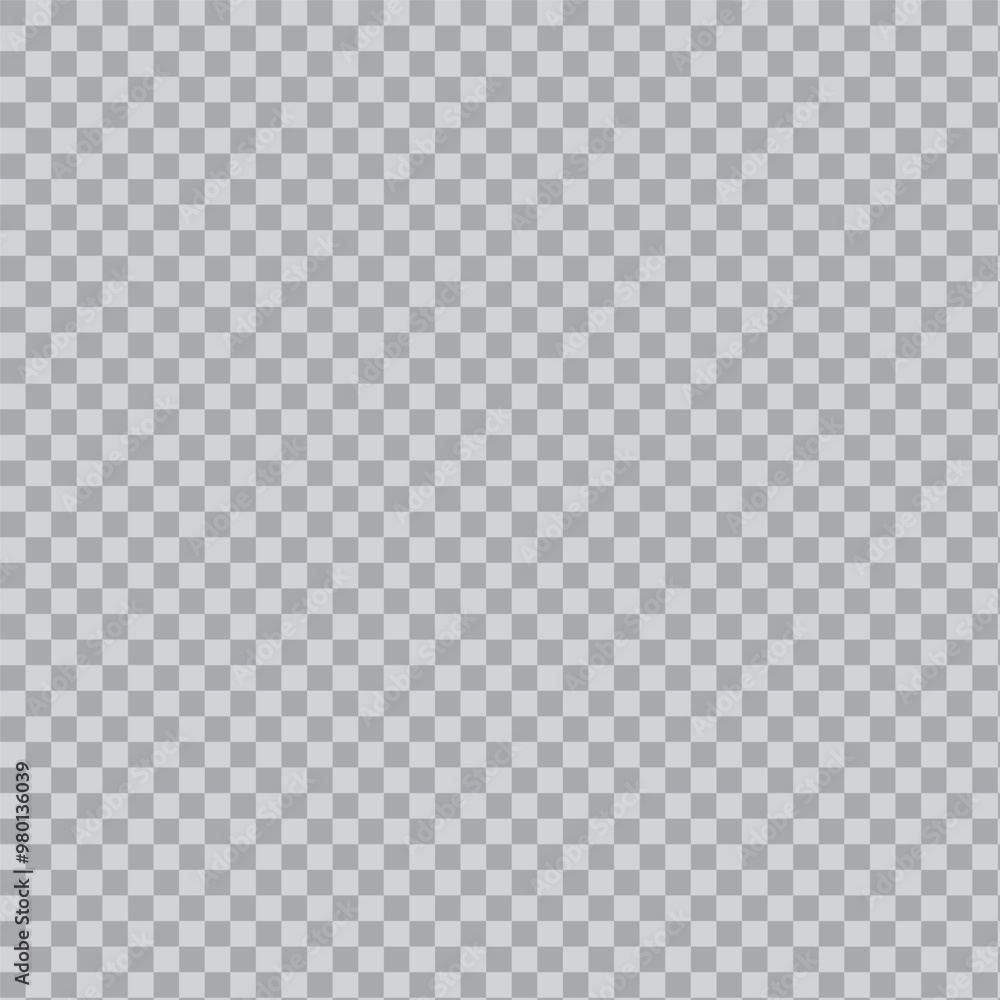 Transparent checkered background. Gray square pattern. Seamless grid overlay. Vector backdrop. Transparent checkered background. Gray square pattern. Seamless grid overlay. Vector backdrop.