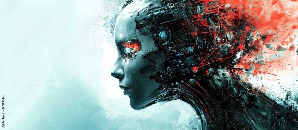 Exploring the Intersection of Humanity and Technology in Futuristic Digital Art Exploring the Intersection of Humanity and Technology in Futuristic Digital Art
