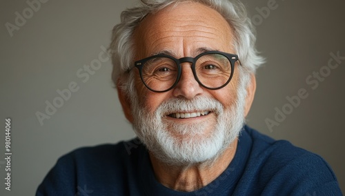 Smiling Senior Man Portrait