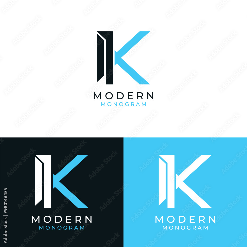 Letter K Logo Design Template