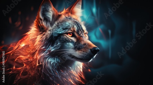 Fiery Wolf