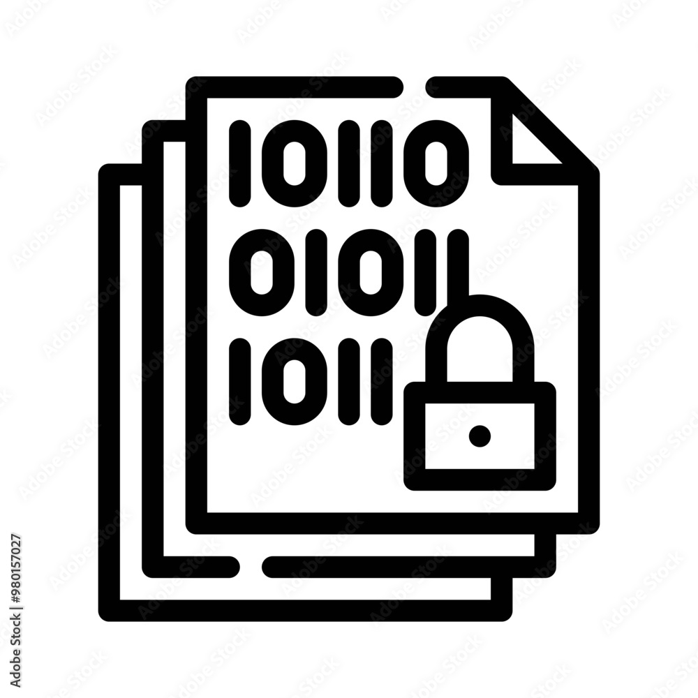secure data line icon secure data line icon