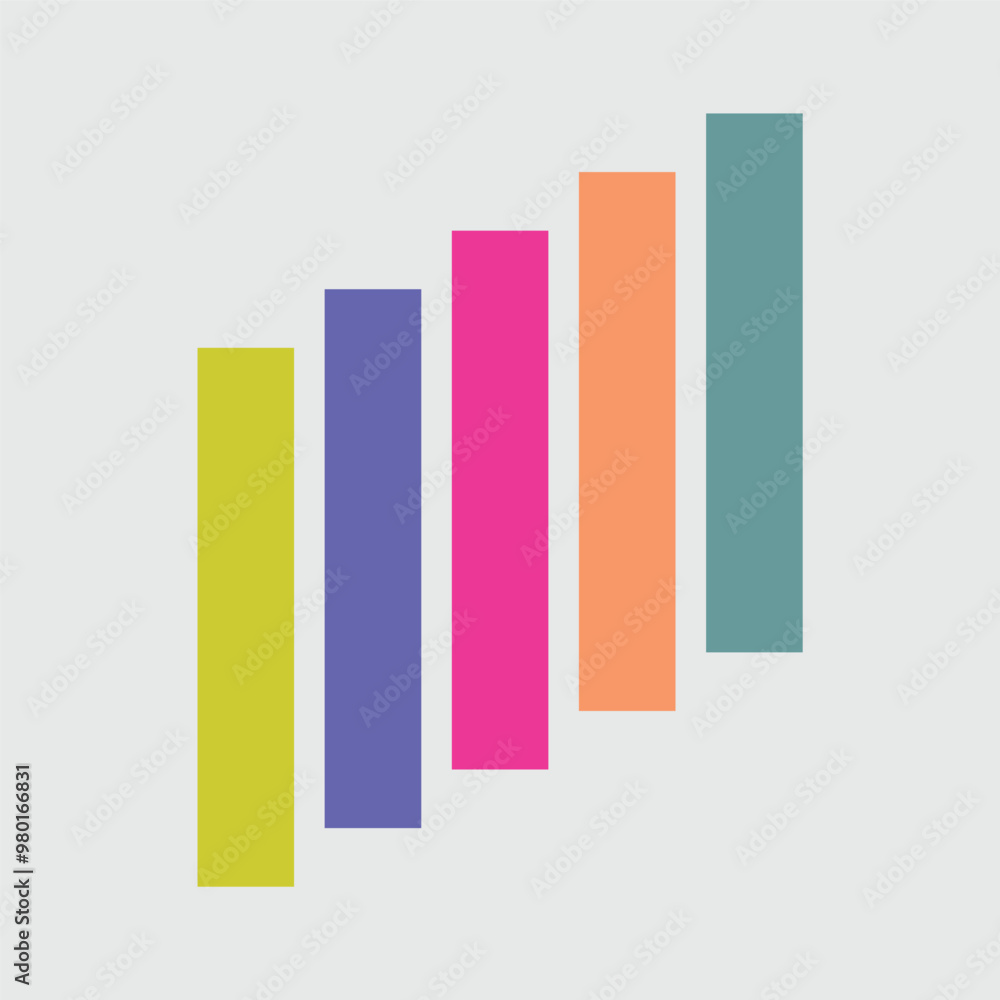 Design elements formed from flat squares, squares or cubes Design elements formed from flat squares, squares or cubes