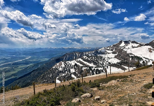 landscape in the mountains
