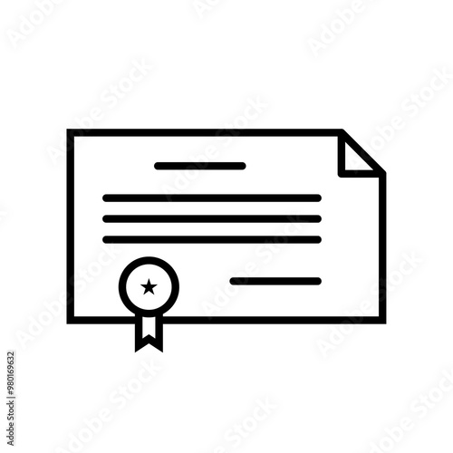 certificate icon