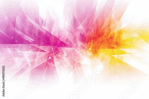 Abstract colorful blurred background with vibrant pink, orange, and yellow hues