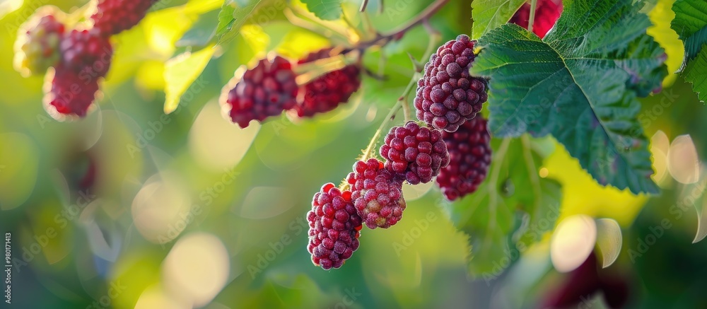 Photography Of A Lot Of Organic Mulberry Fruits Hanging On The Branch Of A Mulberry Tree Photography Of A Lot Of Organic Mulberry Fruits Hanging On The Branch Of A Mulberry Tree