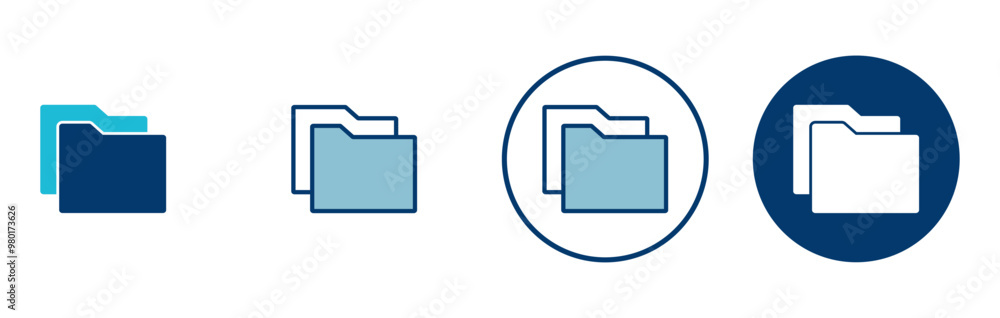 Folder Icon vector isolated on white background. Folder and documents Icon. icon archive Folder Icon vector isolated on white background. Folder and documents Icon. icon archive