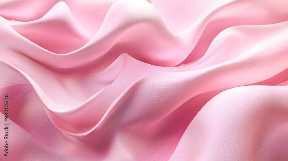 Obraz premium A soft pink abstract texture with flowing shapes and gentle tones, creating a calming and creative background.