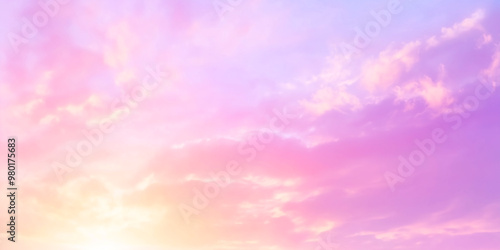 Pastel sky background