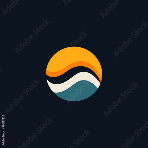 simple international student conference meeting logo vector illustration template design