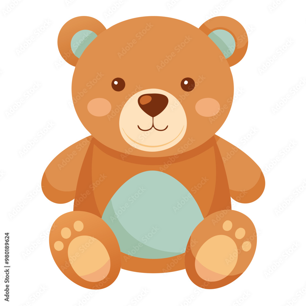 Little Funny Teddy Bear Cartoon Little Funny Teddy Bear Cartoon
