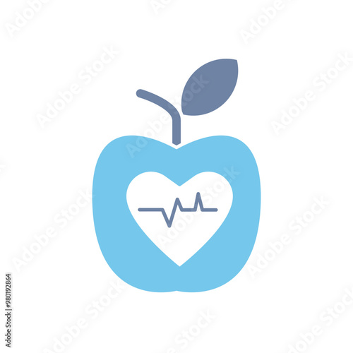 nutrition concept line icon. Simple element illustration. 
nutrition concept outline symbol design.