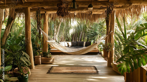 hammock on the beach