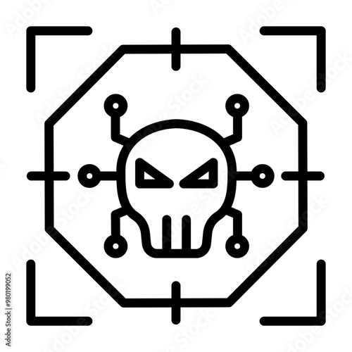 Cyber Threat Hunting Icon