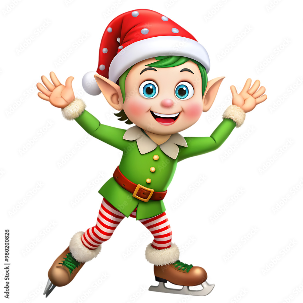 Little christmas character Little christmas character