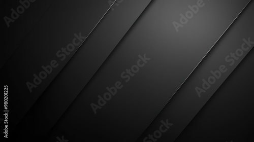 Minimalist Dark Gradient Wallpaper. Beautiful Black And Grey Wallpaper.