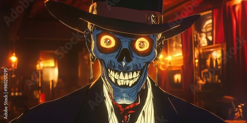 2D animated baron samedi  photo