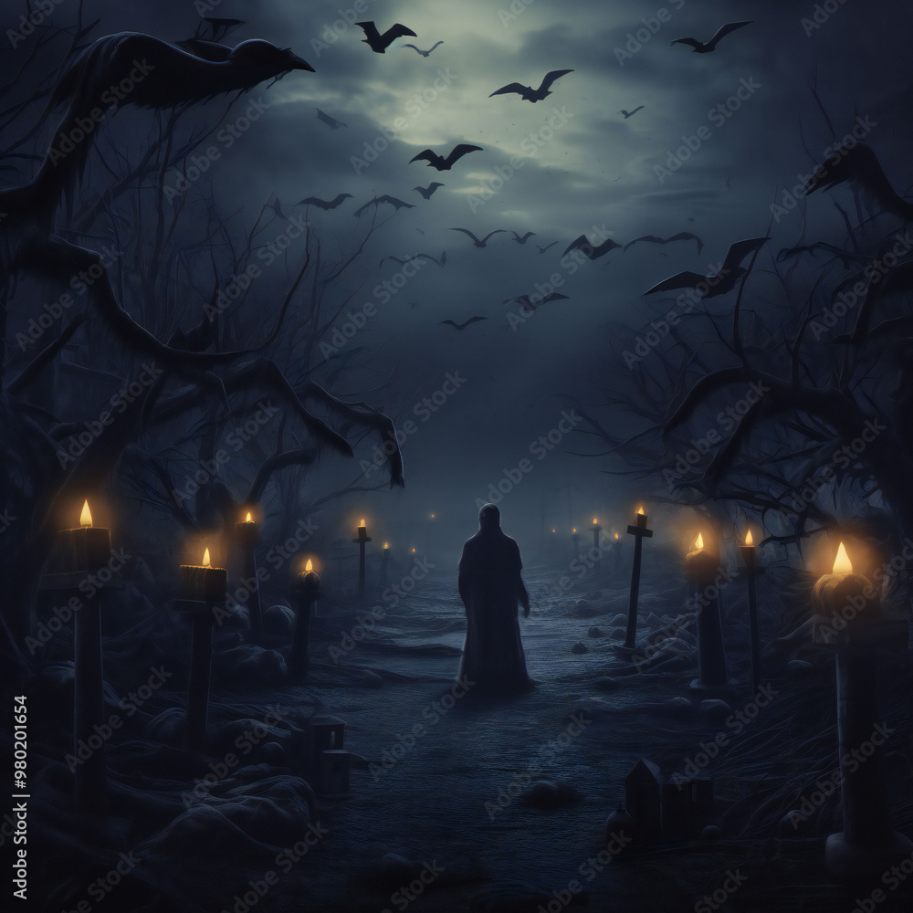 Halloween 3d Elements Isolated for social media post Halloween 3d Elements Isolated for social media post