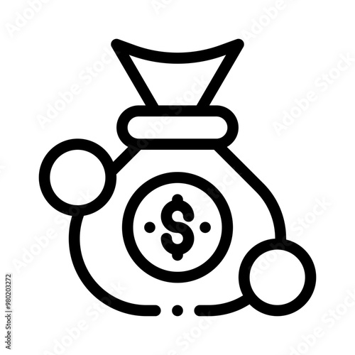 wealth line icon