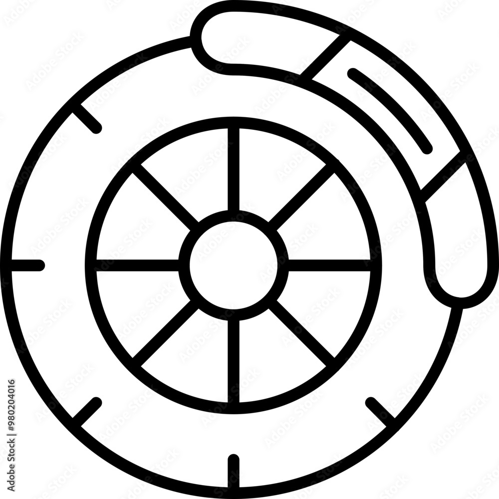 Obraz premium Brake Icon