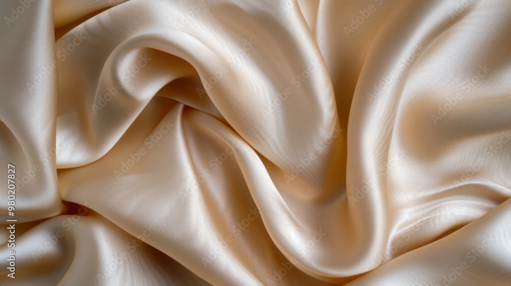 Soft and Smooth Golden Silk Fabric Texture Soft and Smooth Golden Silk Fabric Texture