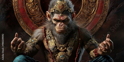 hun batz howler monkey god 