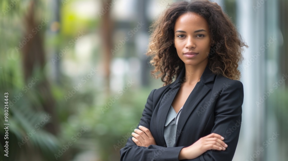 Confident Business Woman Portrait in Formal Attire Confident Business Woman Portrait in Formal Attire
