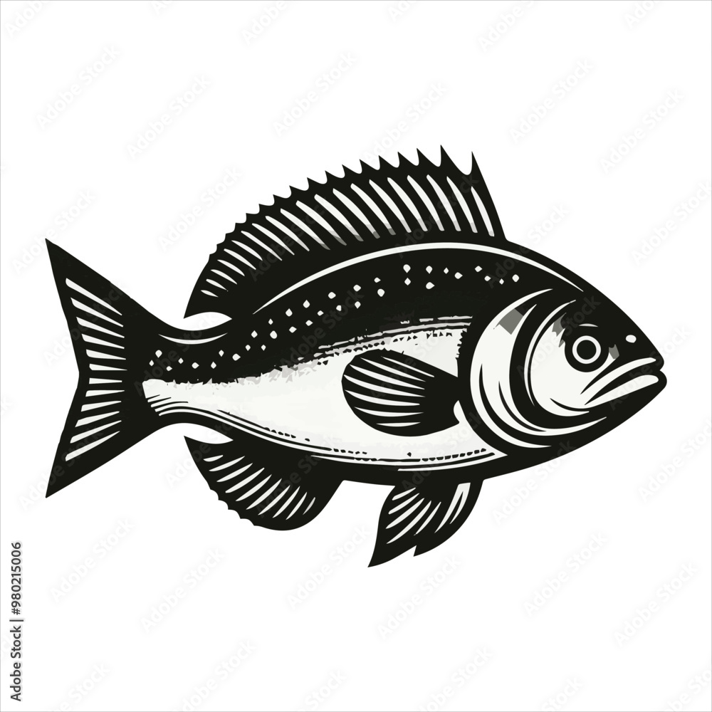Hilsa fish silhouette vector art illustration. Hilsa fish silhouette vector art illustration.
