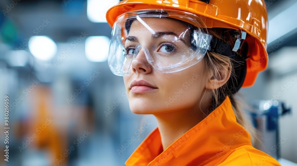Factory worker in unsafe conditions, highlighting labor rights violations Factory worker in unsafe conditions, highlighting labor rights violations