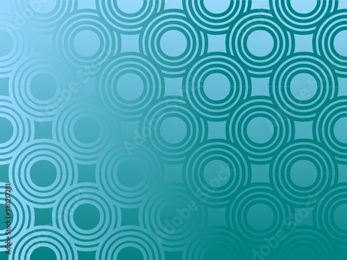 seamless pattern with blue circles