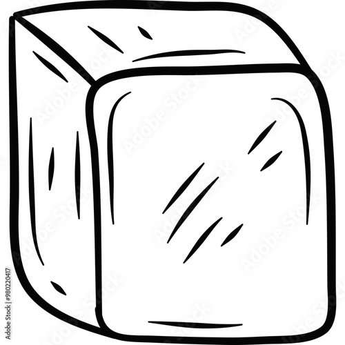 Doodle Ice Cube