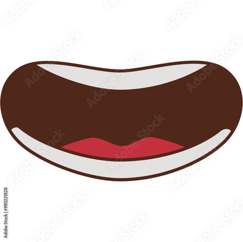 Flat Mouth Animation