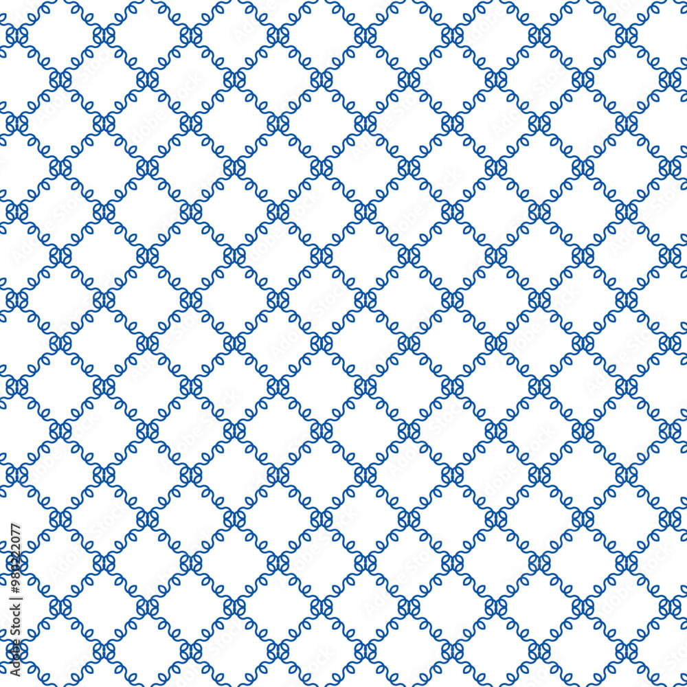 Fototapeta premium seamless pattern with blue lines