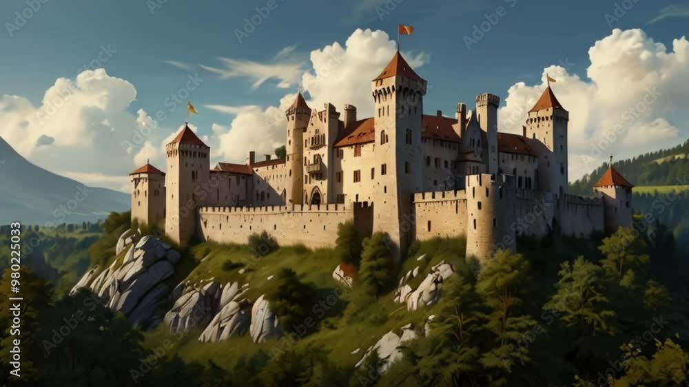 castle in the mountains castle in the mountains
