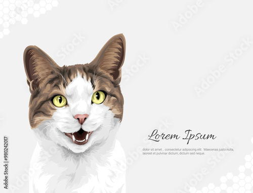 Vector Cat Breed Japanese Bobtail 1