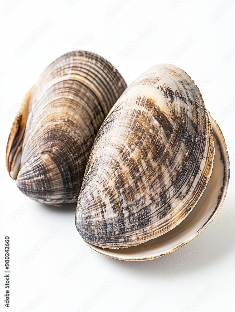 Clam isolated on white background Clam isolated on white background