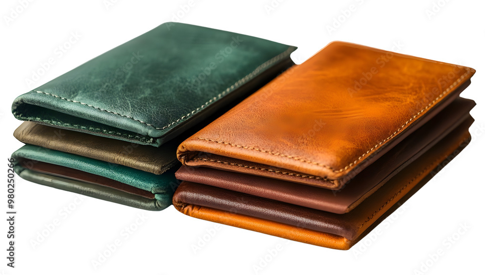A collection of stylish leather wallets in various colors, perfect for organization and fashion. Ideal for daily use or gifting. A collection of stylish leather wallets in various colors, perfect for organization and fashion. Ideal for daily use or gifting.