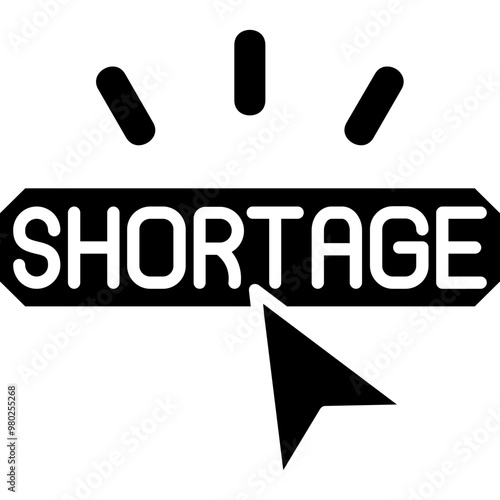 Shortage Icon