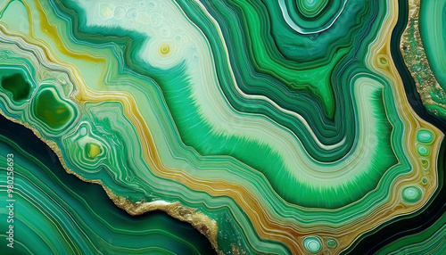 stone pattern(agate) background, abstract green background	