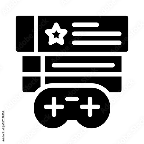 leaderboard glyph icon