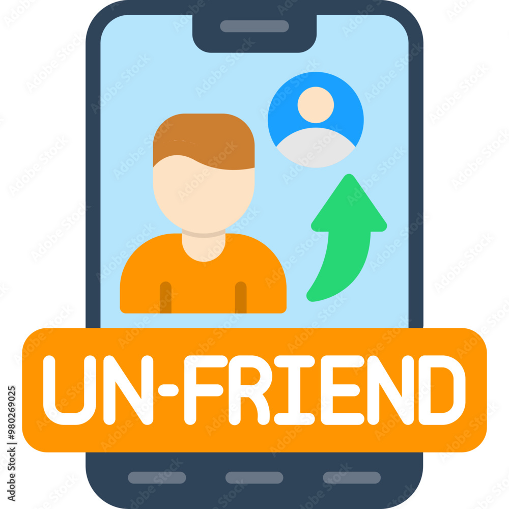 Unfriend Icon Unfriend Icon