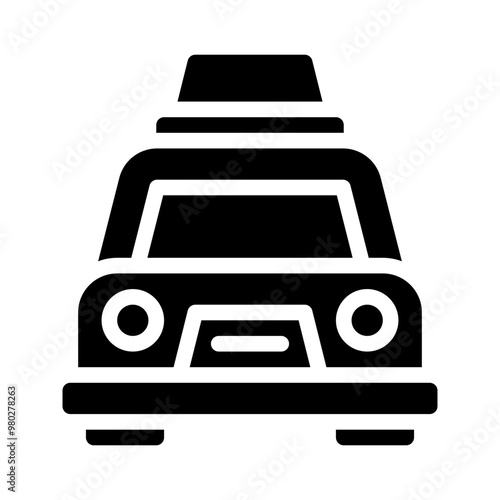 cab glyph icon