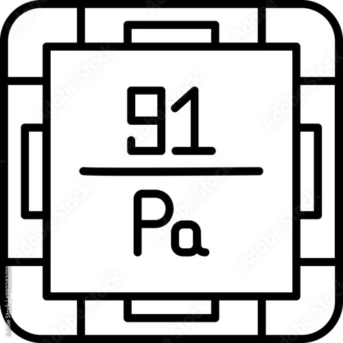 Protactinium Icon