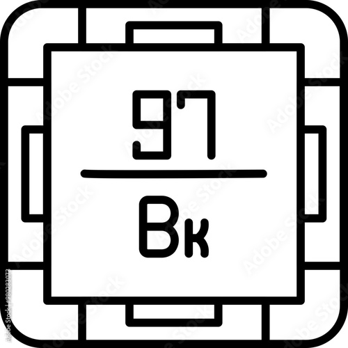 Berkelium Icon