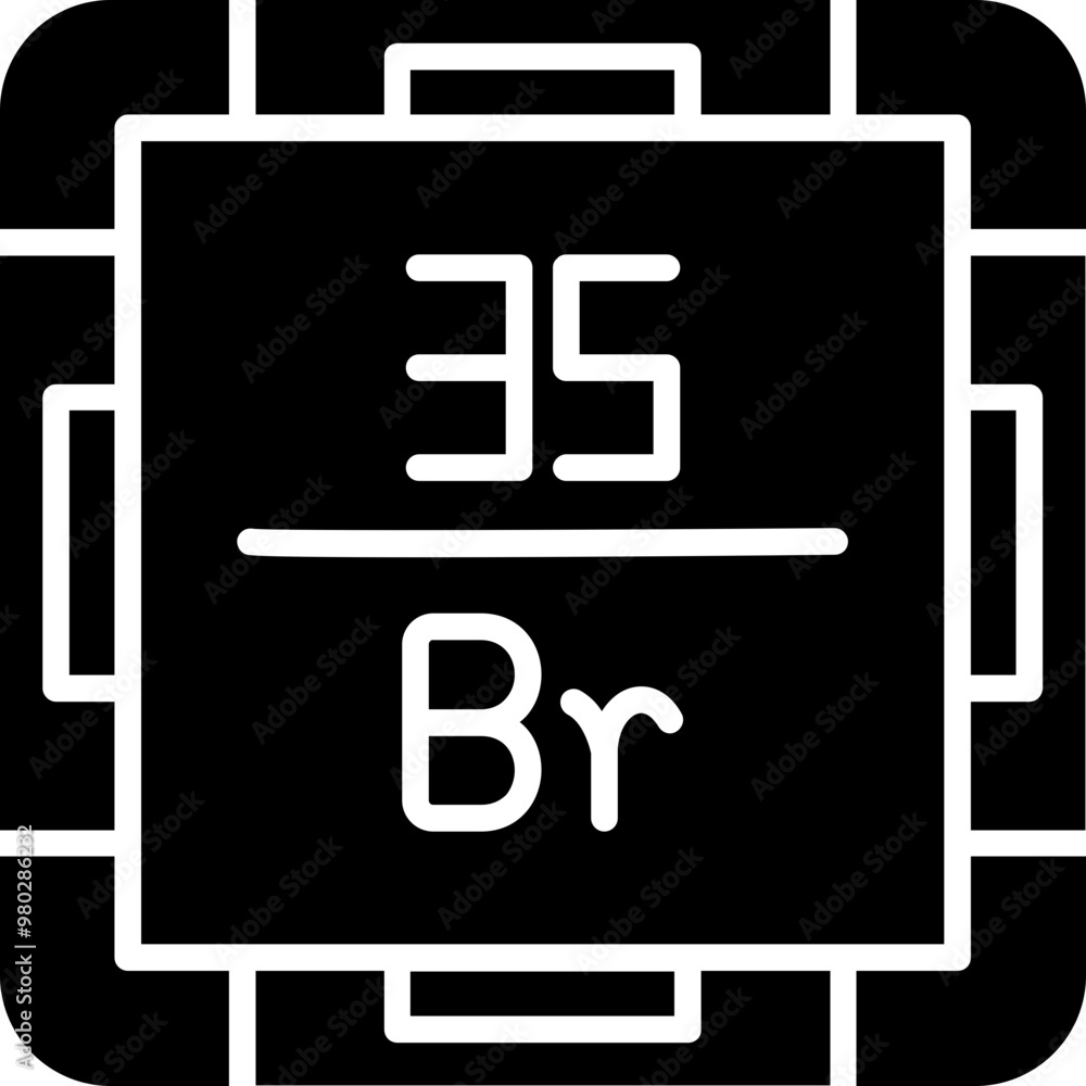 Bromine Icon