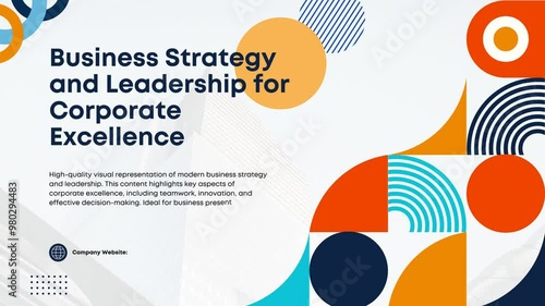 High-quality visual representation of modern business strategy and corporate excellence. This content highlights key aspects of business planning, innovation, and teamwork, making it ideal for corpora